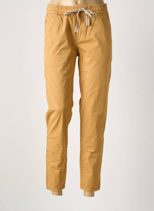 Pantalon slim galben SUMMUM femeie