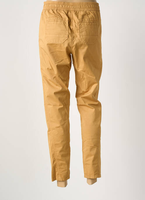 Pantalon slim galben SUMMUM femeie