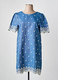 Rochie scurtă mâneci scurte mâneci scurte albastru IT HIPPIE femeie