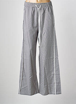 Pantalon evazat talie elastică negru JS MILLENIUM femeie