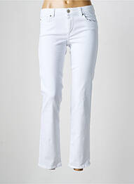 Pantalon slim buzunare alb ONLY femeie