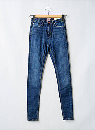 Blugi skinny talie înaltă talie înaltă albastru ONLY femeie