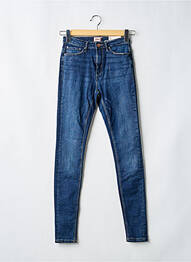 Blugi skinny talie înaltă talie înaltă albastru ONLY femeie