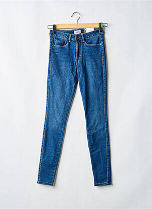 Blugi skinny buzunare albastru ONLY femeie