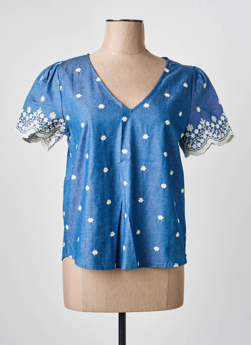 Top albastru IT HIPPIE femeie