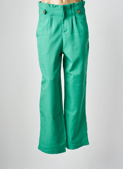 Pantalon drept verde SEASON femeie