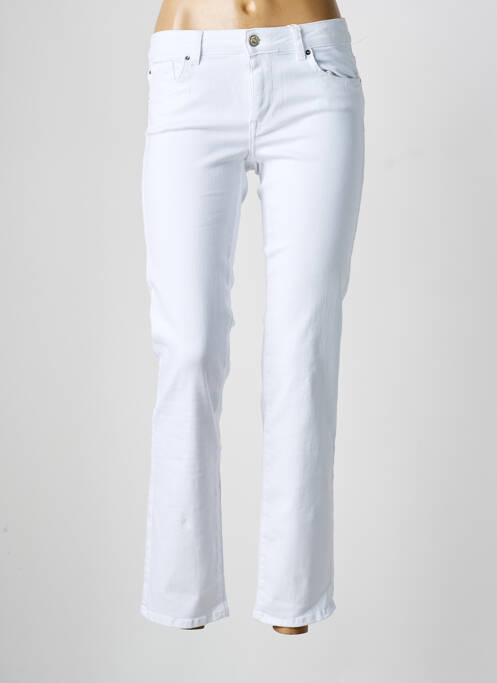 Pantalon slim alb ONLY femeie