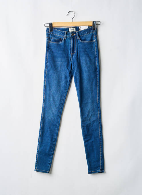 Blugi skinny albastru ONLY femeie