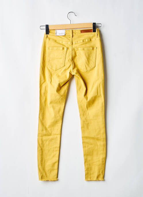 Pantalon slim galben ONLY femeie