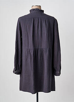 Rochie scurtă mâneci lungi mâneci lungi gri HARTFORD femeie