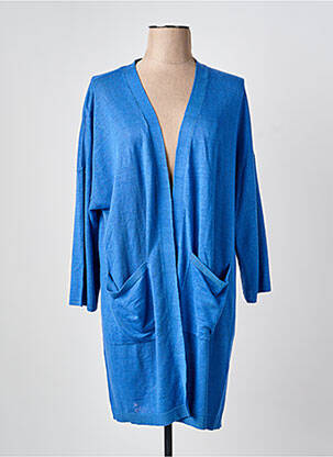 Vestă cu mâneci lungi albastru DES PETITS HAUTS femeie