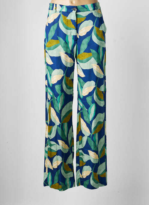 Pantalon drept albastru HARTFORD femeie