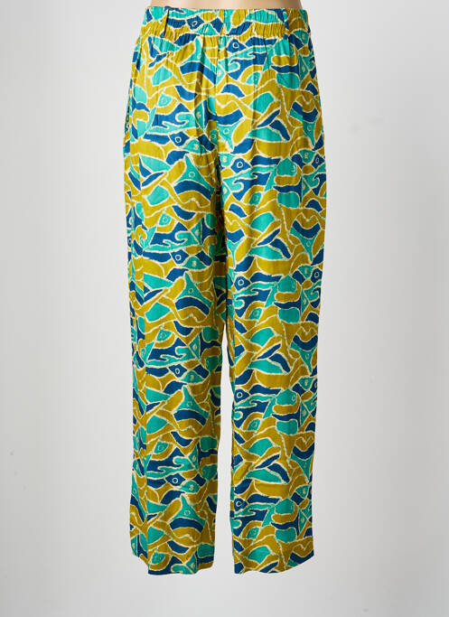 Pantalon drept verde BELLA JONES femeie