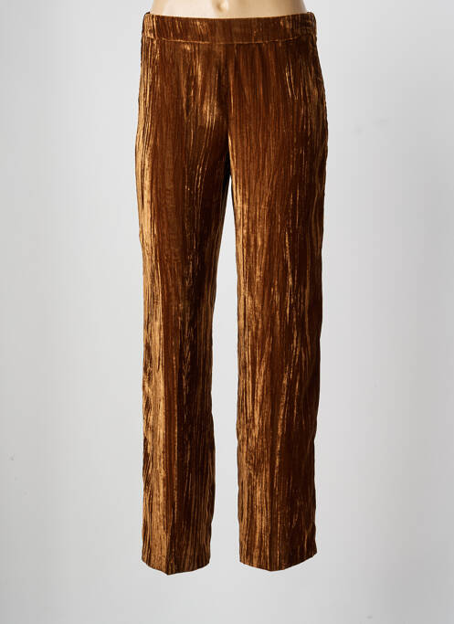 Pantalon drept maro FIVE femeie