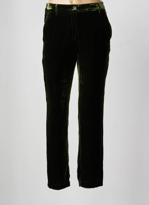 Pantalon slim verde HARTFORD femeie