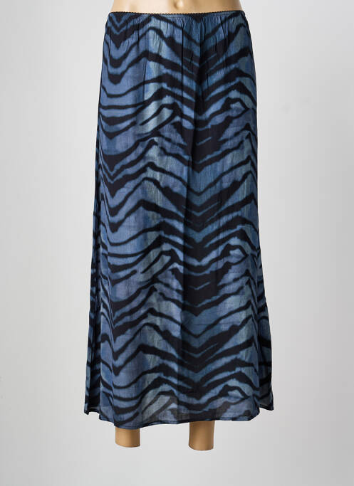 Fustă lungă albastru FIVE femeie