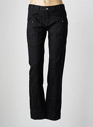 Blugi cu croială slim negru ET COMPAGNIE femeie