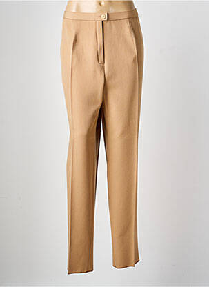 Pantalon drept talie cu cleme talie înaltă gri KARTING femme