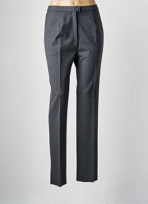 Pantalon slim buzunare talie înaltă gri KARTING femme