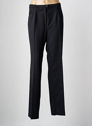 Pantalon drept țesătură crep mărime normală negru CHRISTIAN MARRY femeie