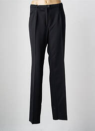 Pantalon drept țesătură crep mărime normală negru CHRISTIAN MARRY femme