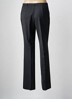 Pantalon drept talie cu cleme talie înaltă gri CHRISTIAN MARRY femeie