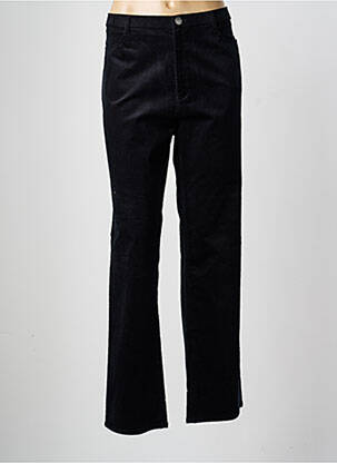 Pantalon drept elasticitate mărime normală negru KARTING femme