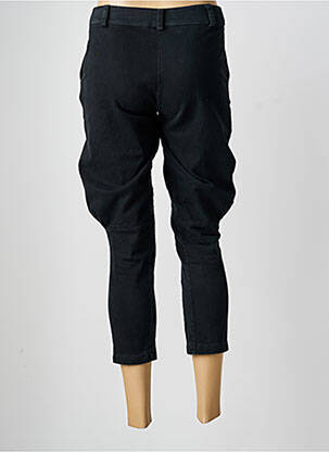 Pantalon 7/8 elasticitate talie joasă negru LA FEE MARABOUTEE femeie