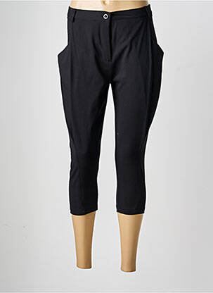 Pantalon trei sferturi negru LA FEE MARABOUTEE femeie