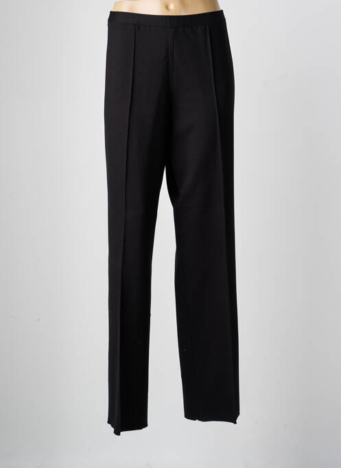 Pantalon drept elasticitate mărime normală negru KARTING femme