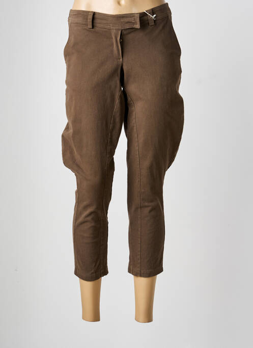 Pantalon 7/8 maro LA FEE MARABOUTEE femeie
