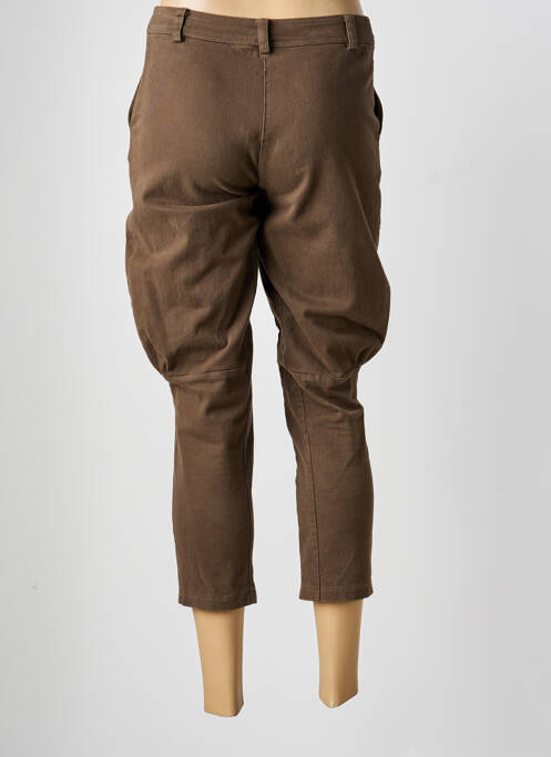 Pantalon 7/8 maro LA FEE MARABOUTEE femeie