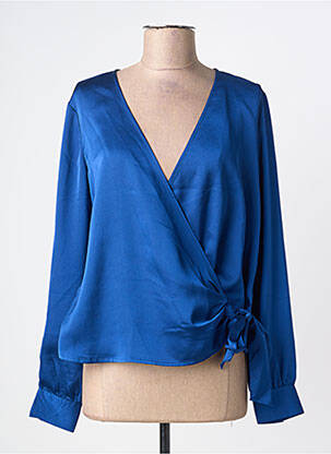 Top mâneci lungi albastru VERO MODA femeie