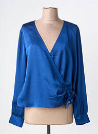 Top mâneci lungi albastru VERO MODA femeie