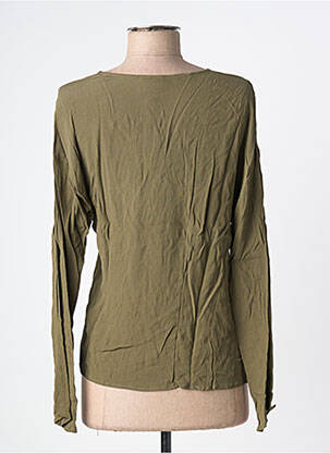 Top imprimeu fantezie mâneci lungi verde AWARE BY VERO MODA femeie