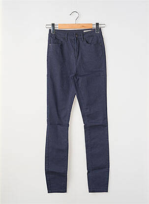 Pantalon slim buzunare albastru VERO MODA femeie