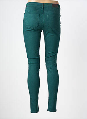 Pantalon slim buzunare verde VERO MODA femeie