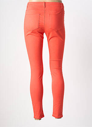 Pantalon slim elasticitate mărime normală portocalie VERO MODA femeie