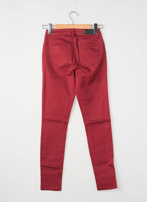 Pantalon slim roșu VERO MODA femeie