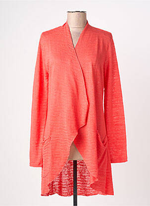 Vestă cu mâneci lungi portocaliu HALOGENE femeie