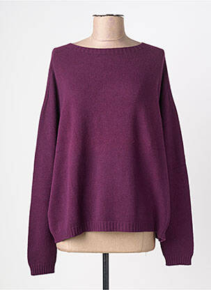 Pulover violet L'ATELIER D'ANNA femeie