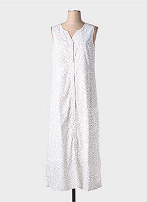 Rochie lungă alb L'ATELIER D'ANNA femeie