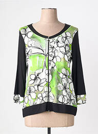 Jachete casual guler rotund verde CHATELET femme