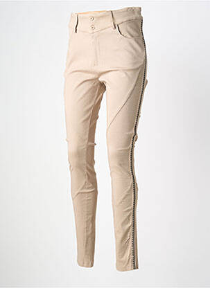 Pantalon slim conic bej NÜ femeie