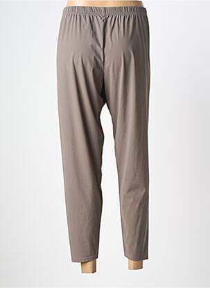 Pantalon 7/8 talie elastică bej CLIN D'OEIL femeie