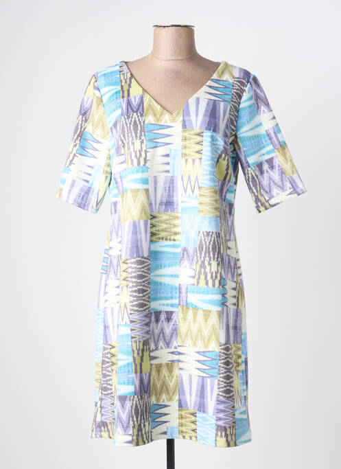 Rochie midi albastru HALOGENE femeie