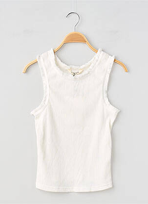 Top alb LOUNGE femeie