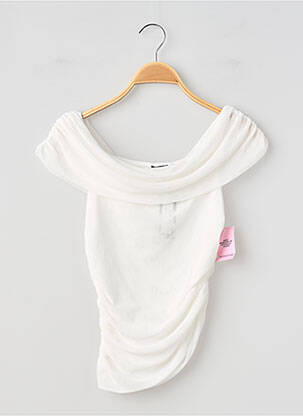 Top elasticitate fără mâneci alb PRETTY LITTLE THING femeie