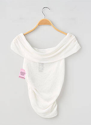 Top elasticitate fără mâneci alb PRETTY LITTLE THING femeie
