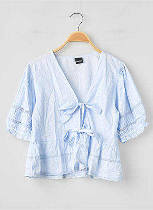 Top albastru GINA TRICOT femeie